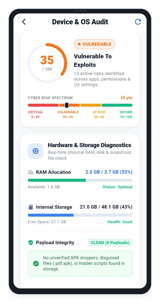 SafeSignal Device Audit